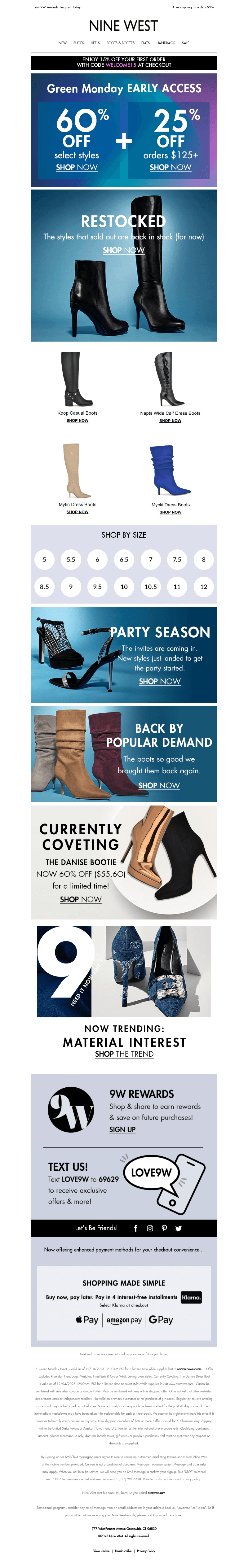 60% OFF + Extra 25% OFF Orders Over $125
