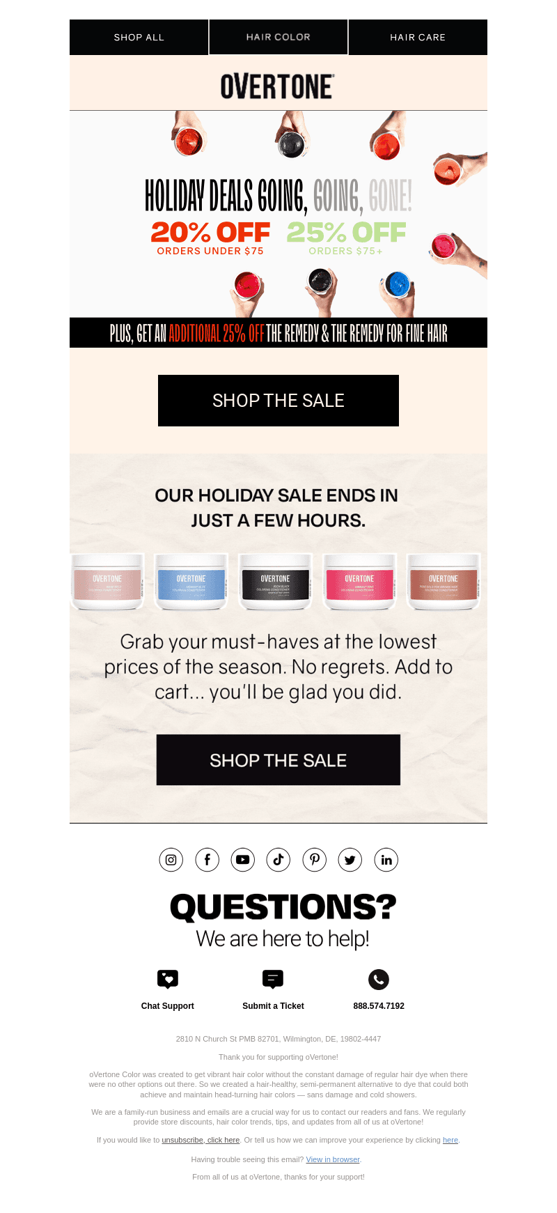 Shop now or regret later 🛒