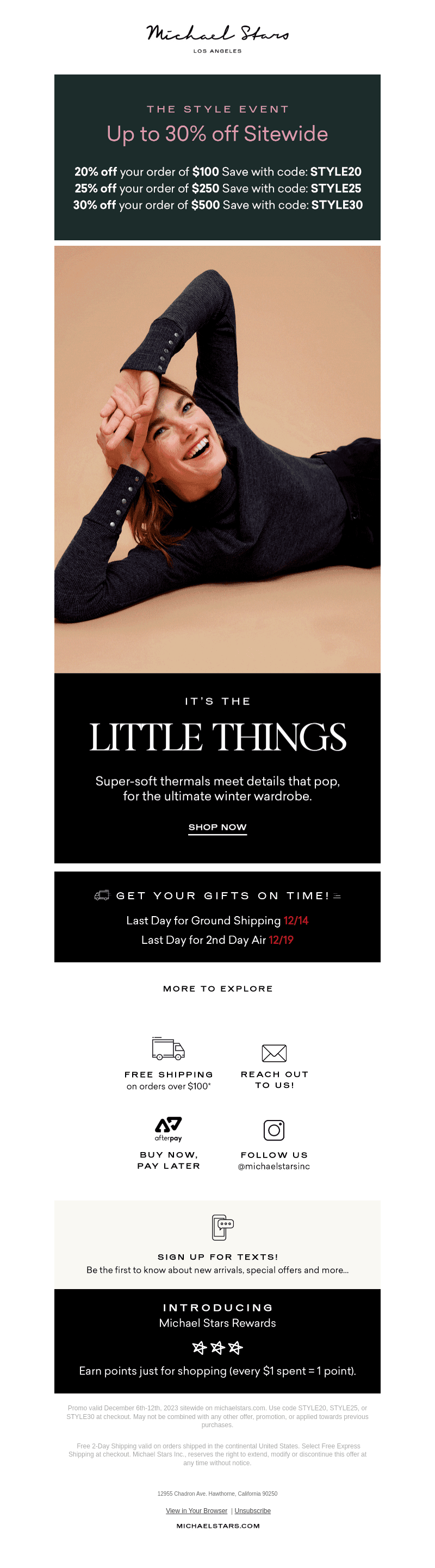 Must have thermals