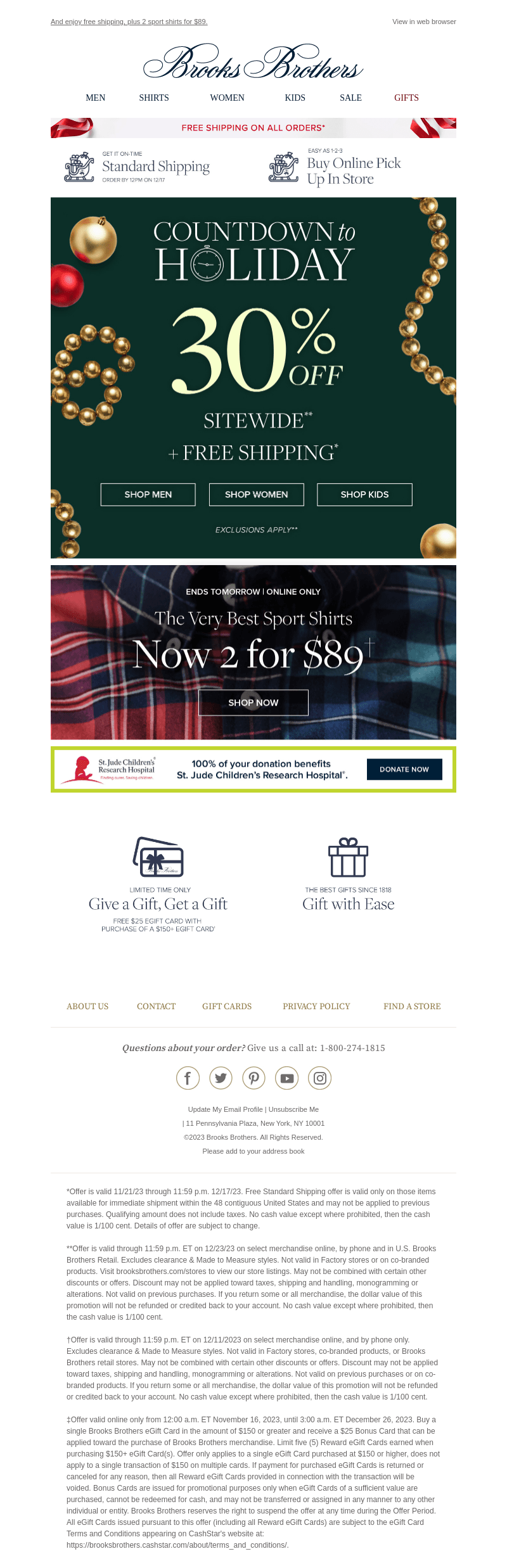 Holiday Countdown! 30% off sitewide