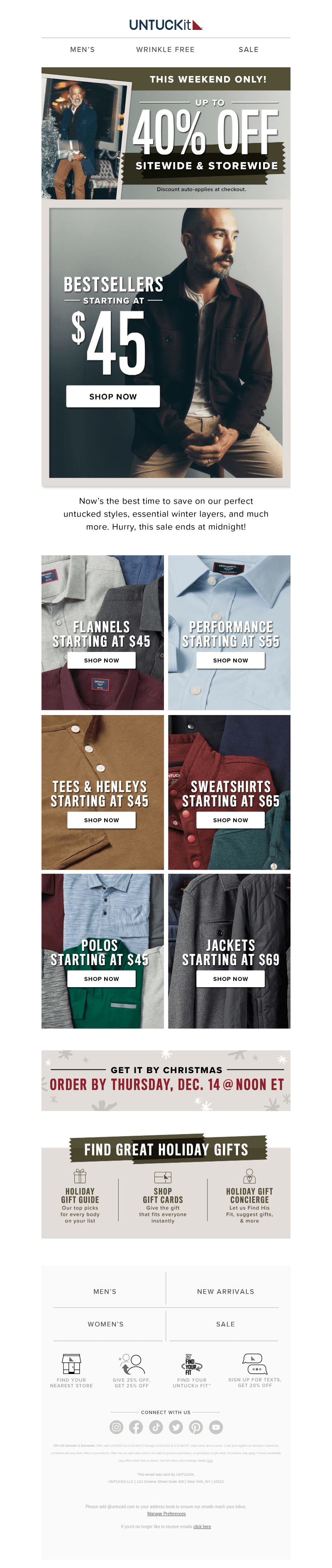 Final Hours: Bestsellers Starting at $45!