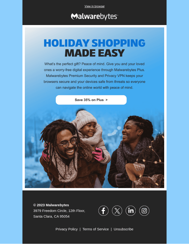 Give the gift of safety