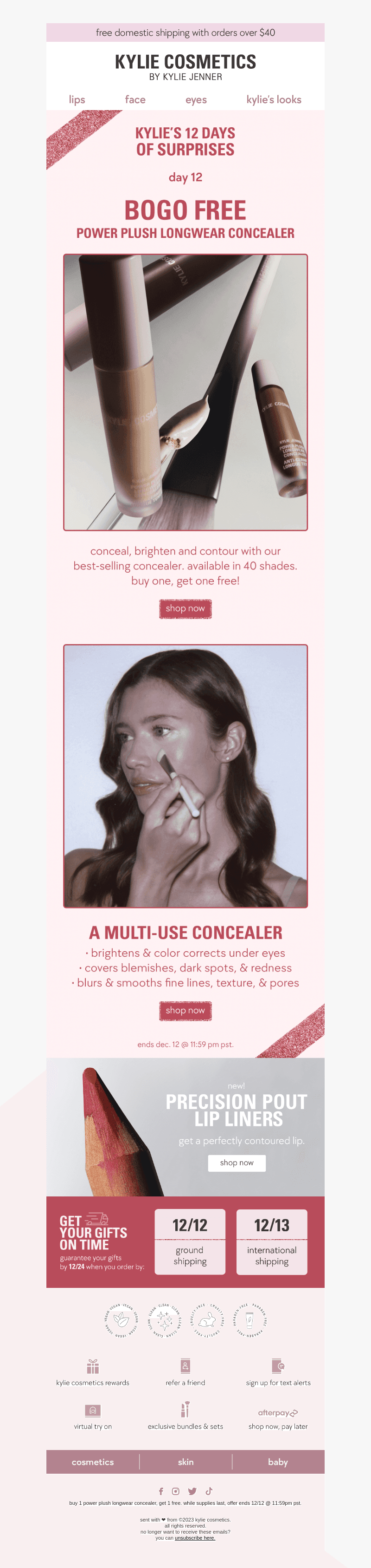 FINAL HOURS! BOGO FREE concealer