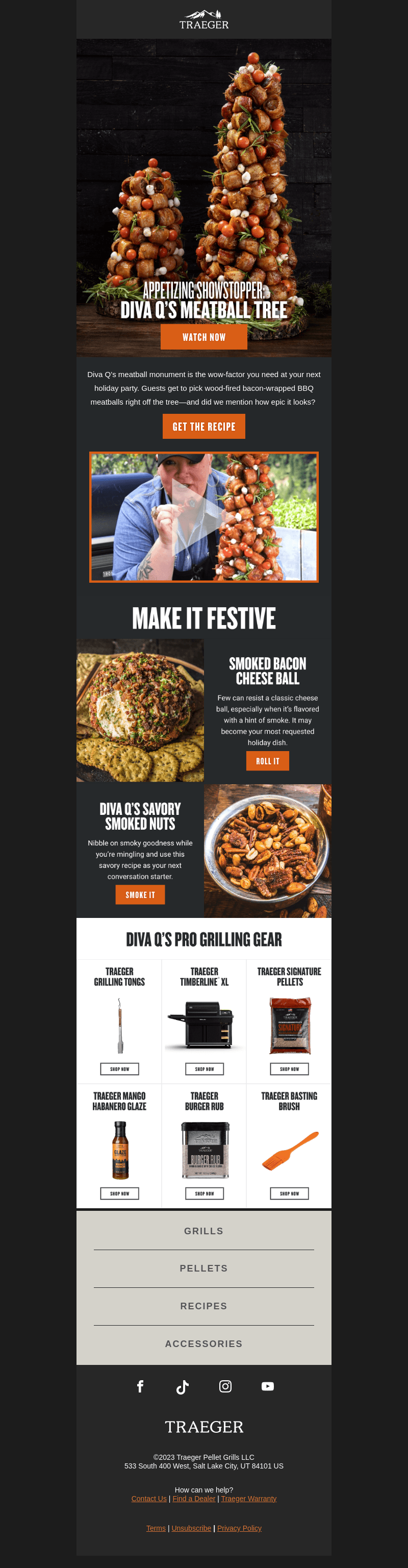 Diva Q’s Monumental Meatball Tree & More