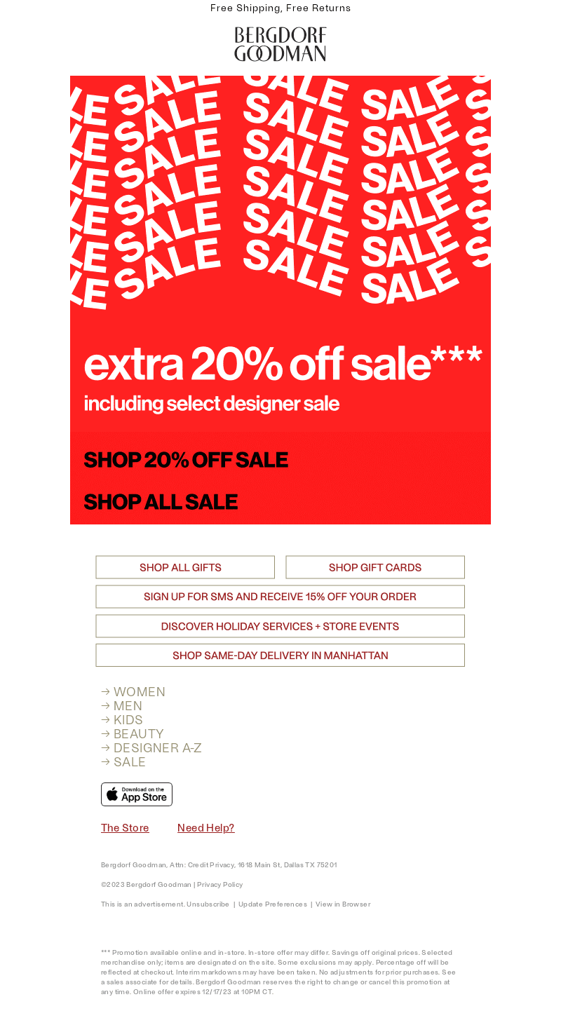 Starting Today, Get An Extra 20% Off