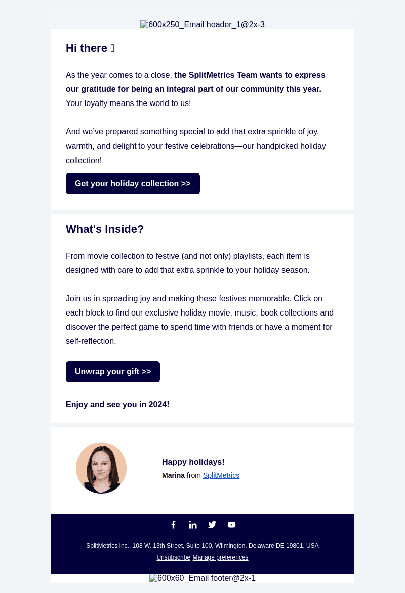 🎁 Unwrap Joy: Your Holiday Gift from SplitMetrics is Inside 🎄