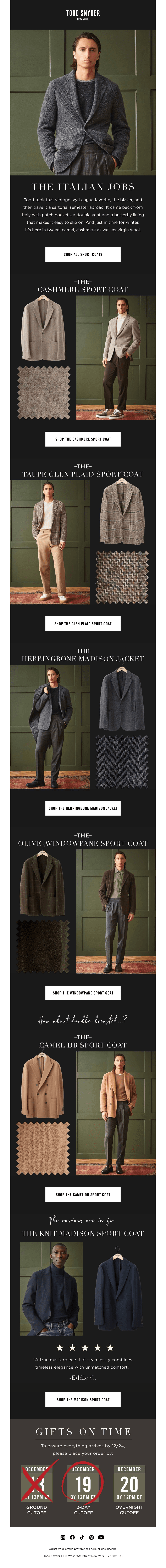Meet Our Five-Star Sport Coat