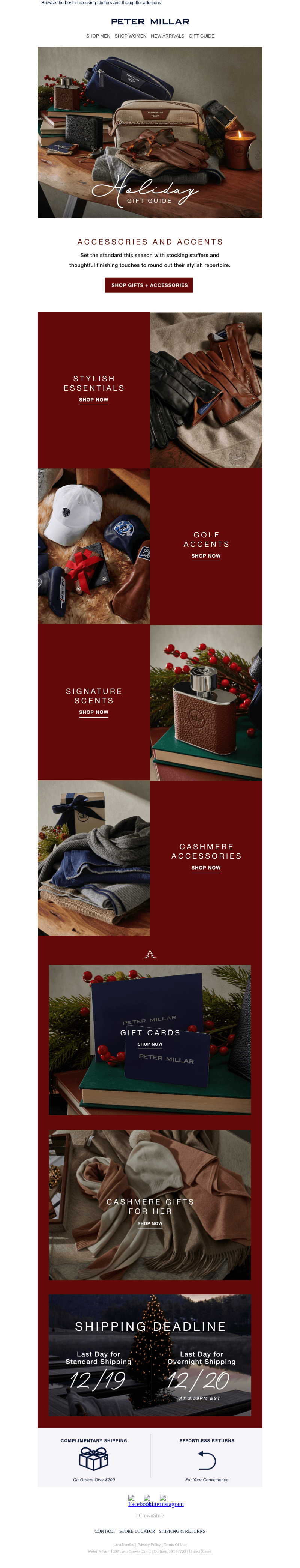 Wrap Up Your Gift List: Accessories And Accents