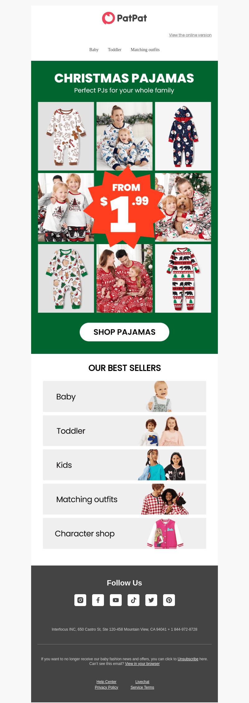 🎄Christmas Pajama From $1.99 🌟