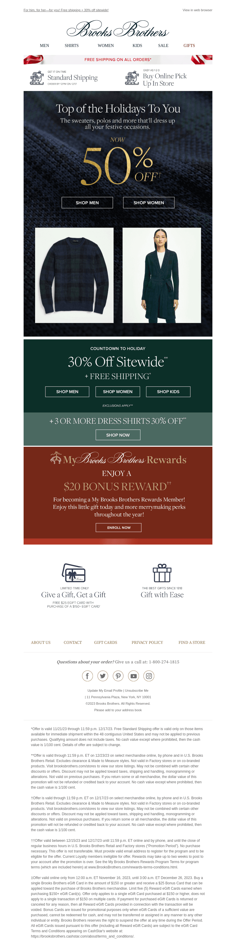 Now 50% off! Favorite sweaters & more