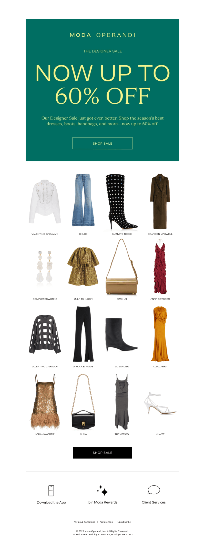 UP TO 60% OFF dresses, boots & more
