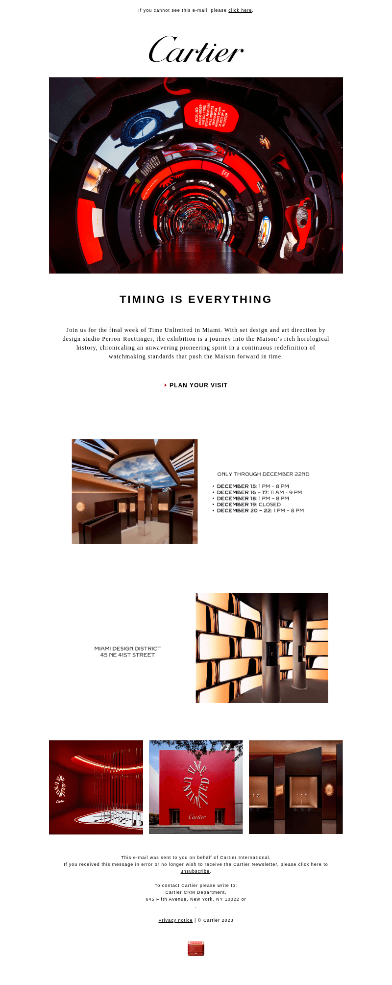 The final week for Time Unlimited