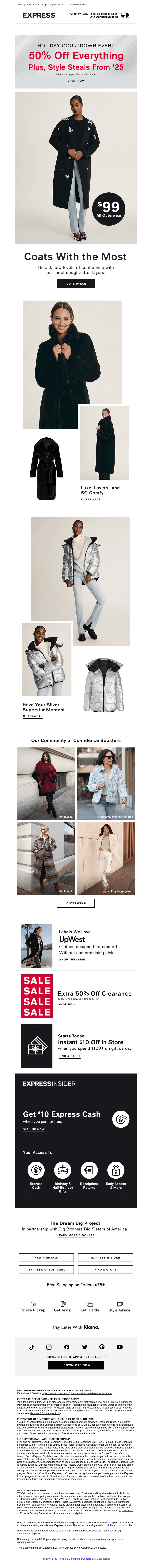 ALL $99 | Outerwear that *makes* the outfit