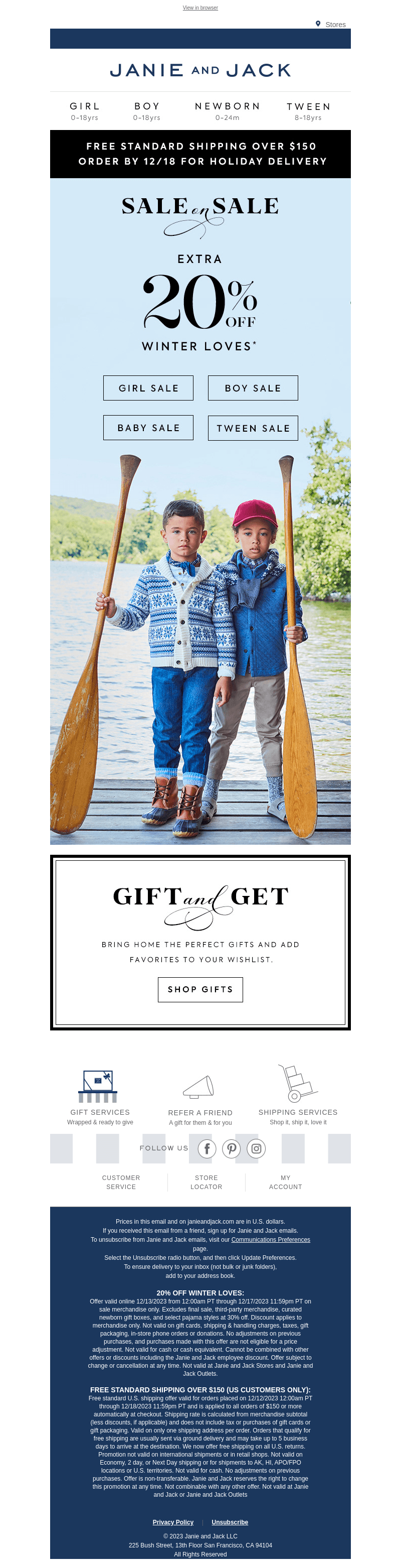 , order soon for holiday delivery