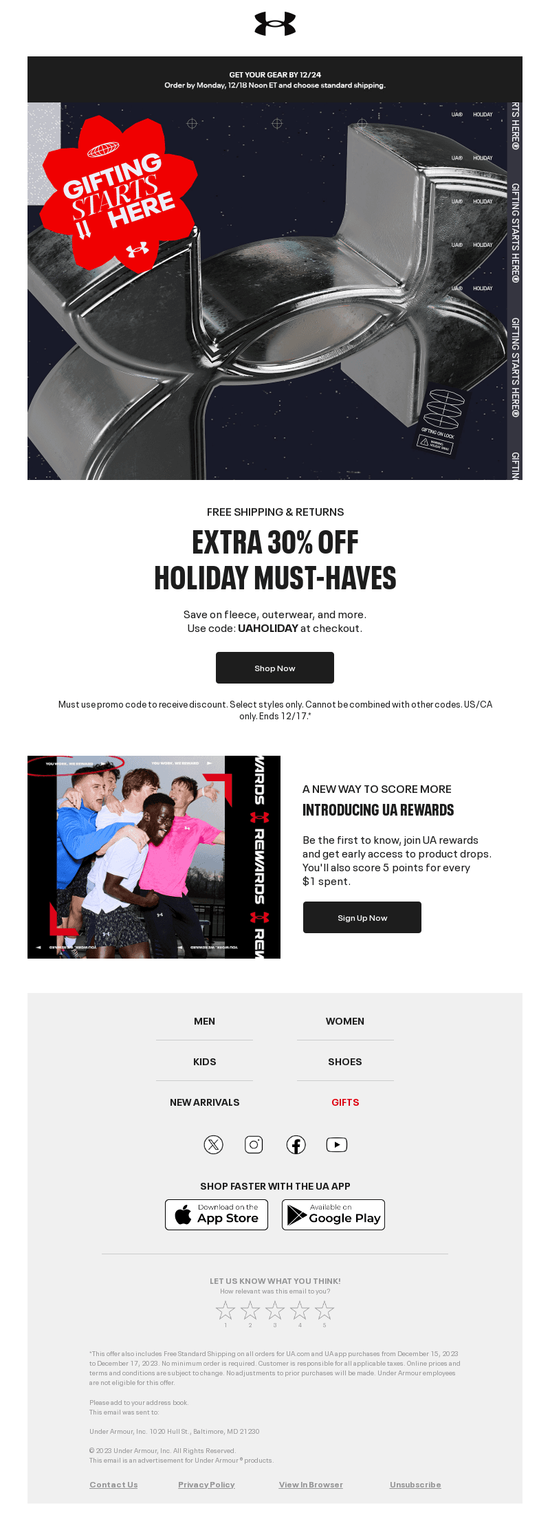 Extra 30% off Holiday Must-Haves