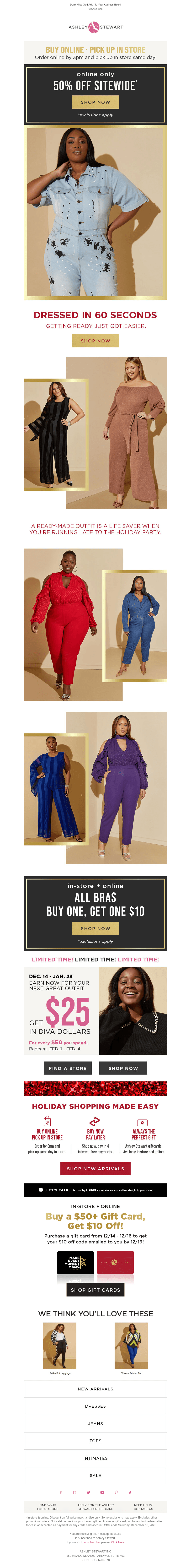 Get dressed in NO TIME ⏰ 50% off Jumpsuits