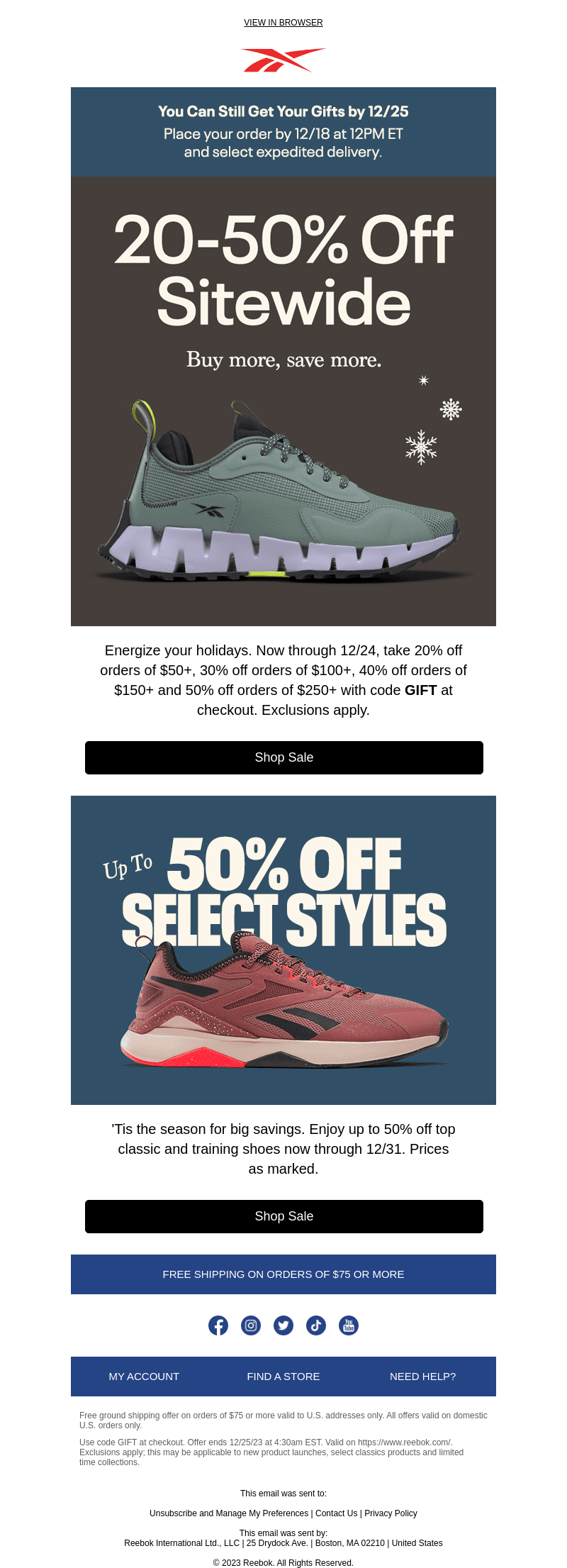 Discounts up to 50% 👀