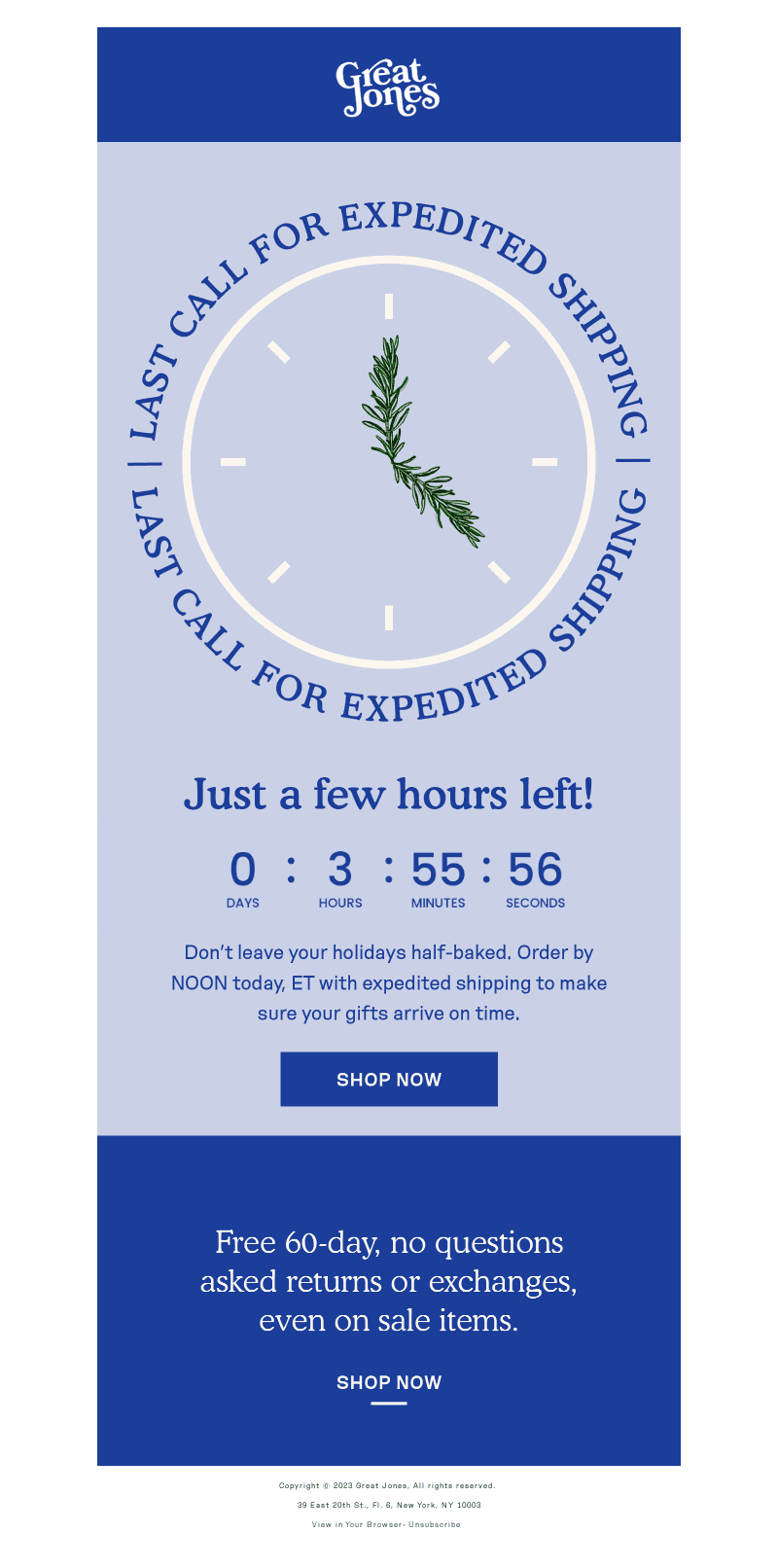 ⌛​​ It’s Not Too Late!