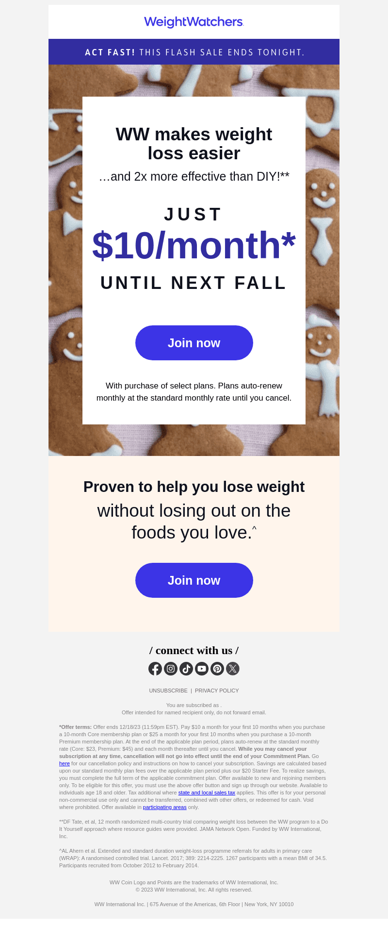 Ending soon: $10/month ‘til next fall