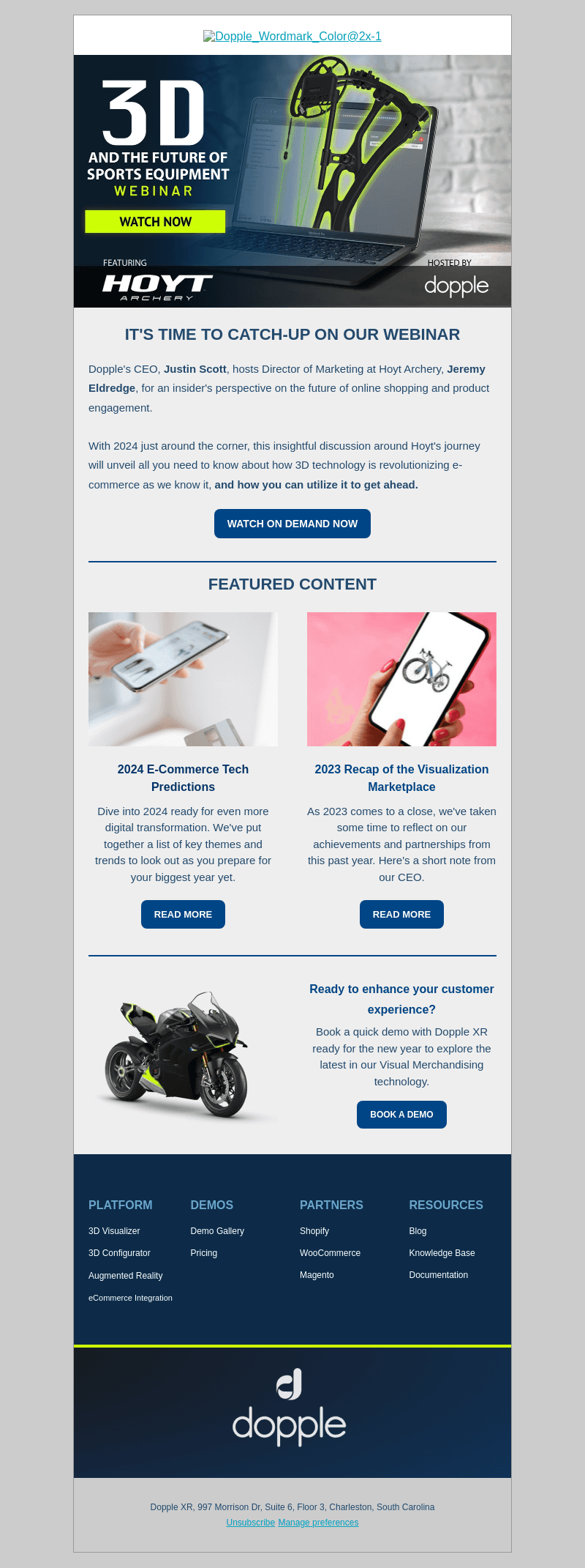 3D is revolutionizing e-commerce. Here's our webinar replay