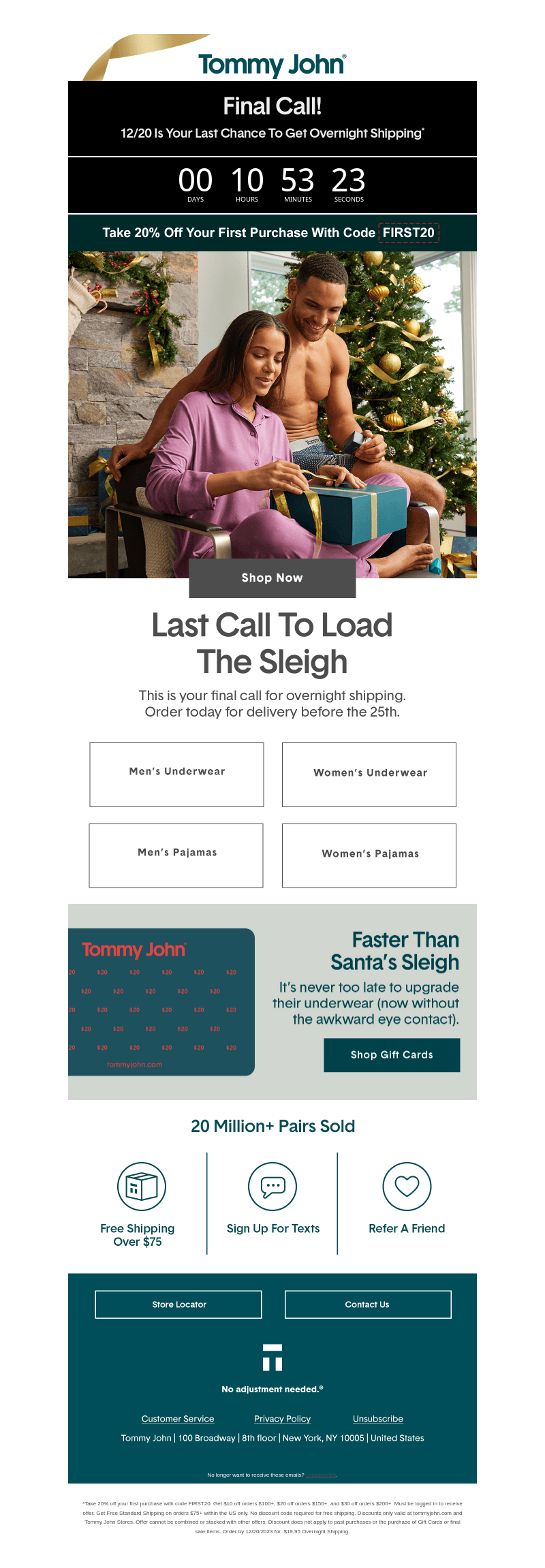 OH SHIP!! LAST CALL for Overnight Shipping