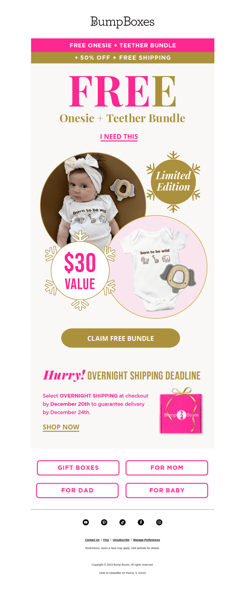 You'll be WILD for this $30 FREE Gift