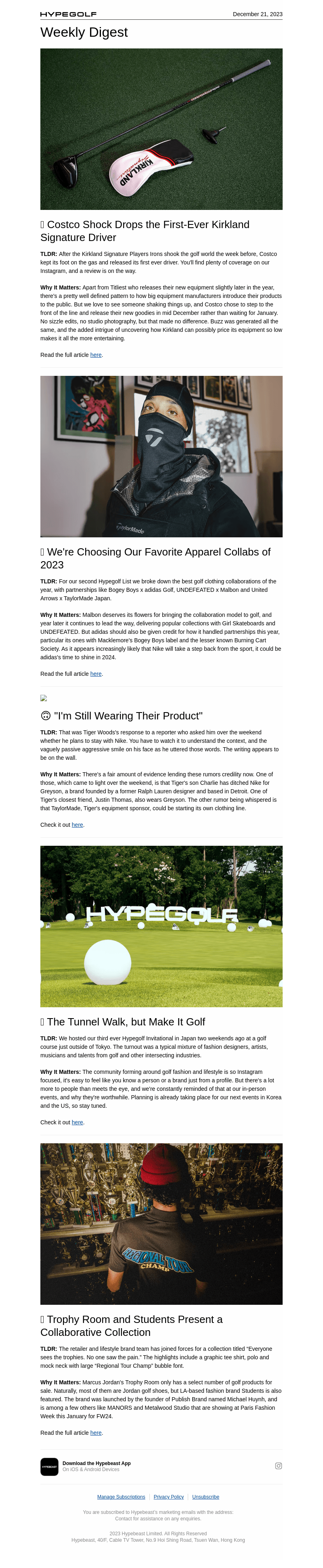 Costco Golf Is Taking Over