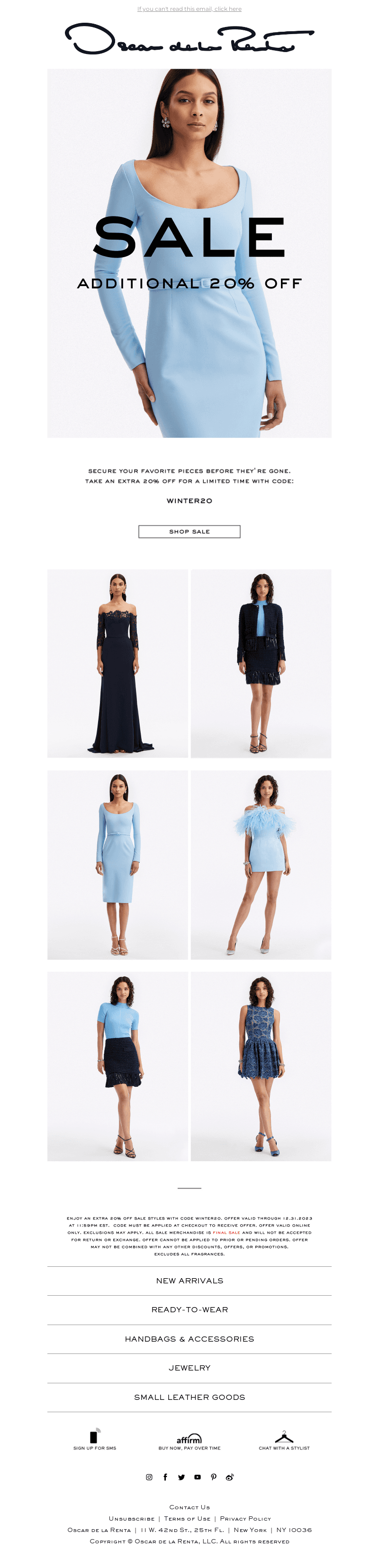 Extra 20% Off Sale Continues
