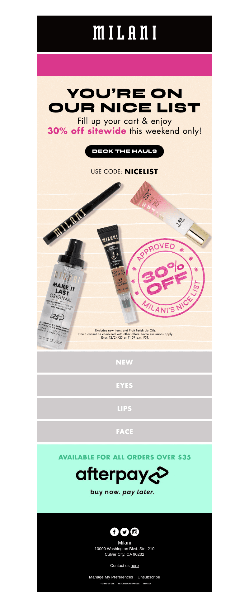 Hurry! 30% off sitewide ends tonight! 🏃‍♀️🏃‍♀️