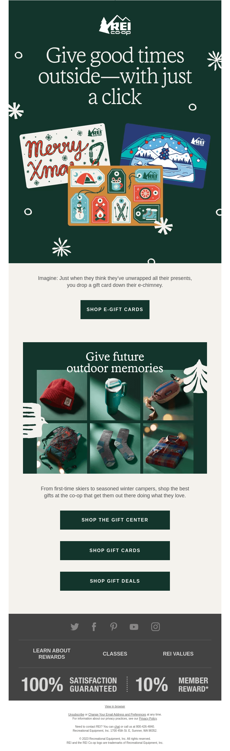 There’s Always Time for an e-Gift Card
