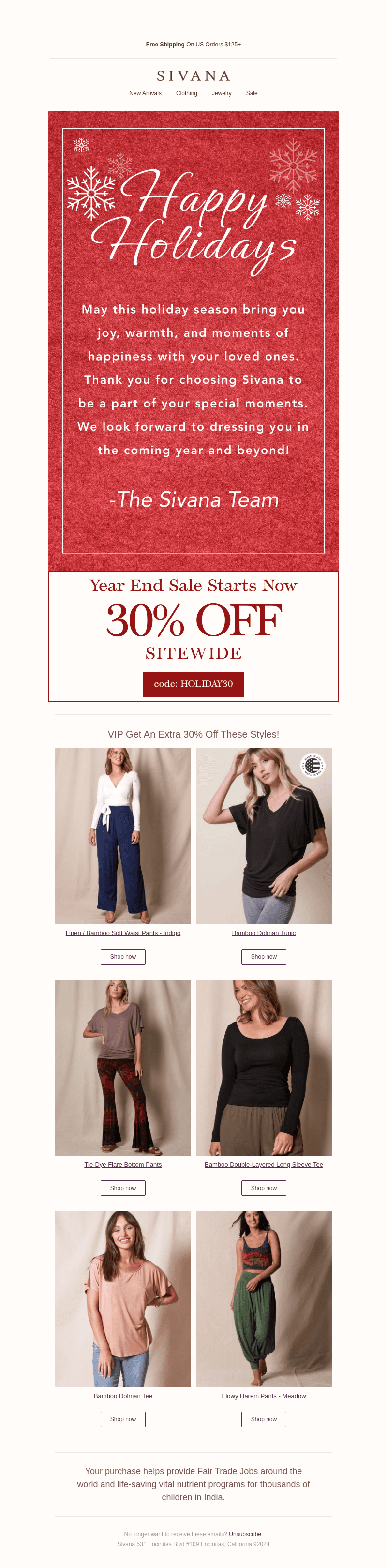 Sleigh the Day With 30% Off 🛷🎁