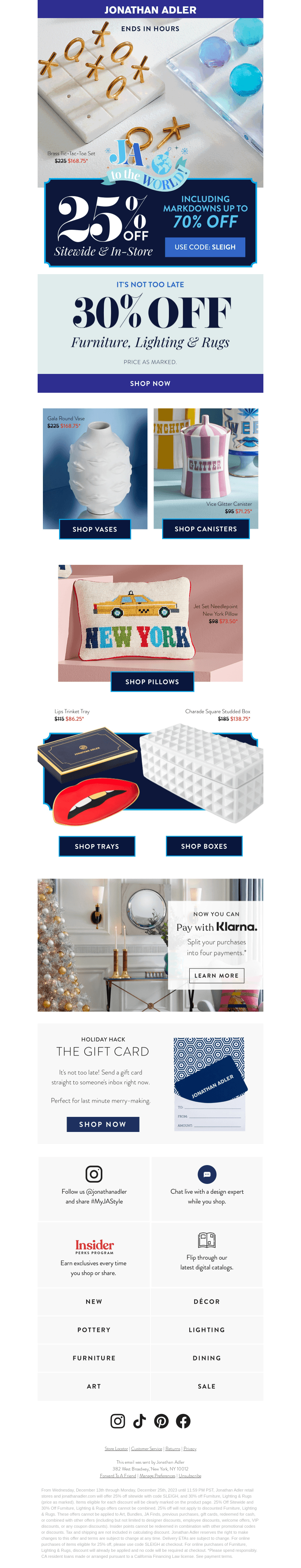 ENDS IN HOURS: 25% Off Sitewide & Up to 70% Off Markdowns