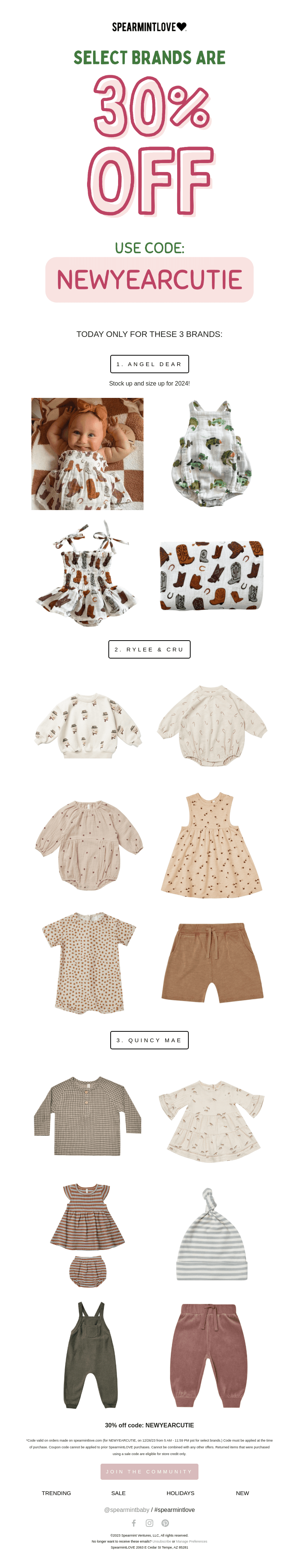 30% off these 3 collections!!!
