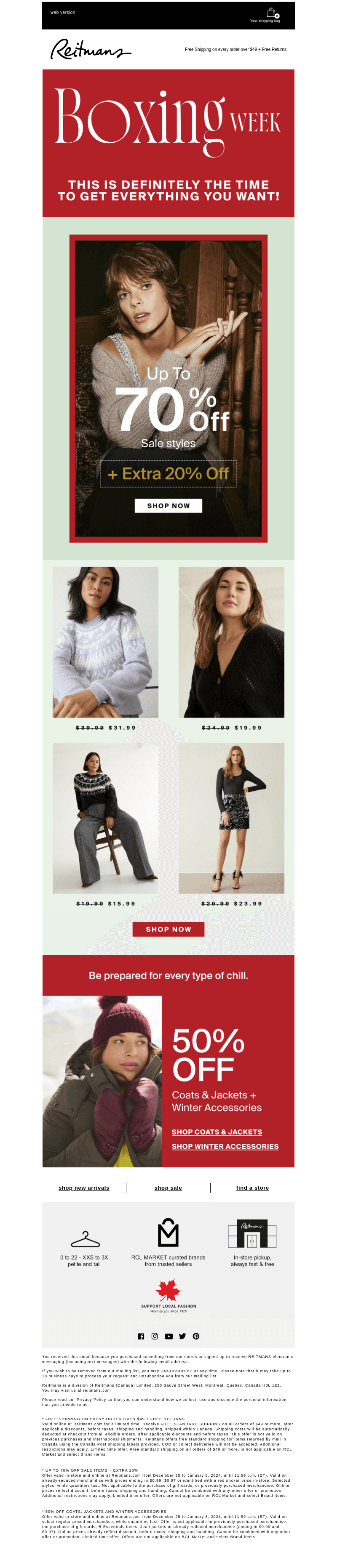 🤩 Enjoy up to 70% off + EXTRA 20%!
