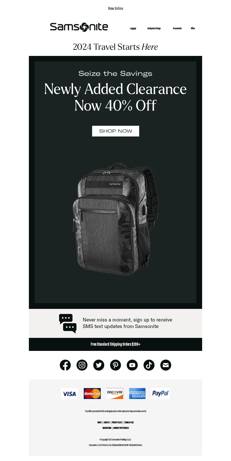 40% Off Newly Added Year End Clearance