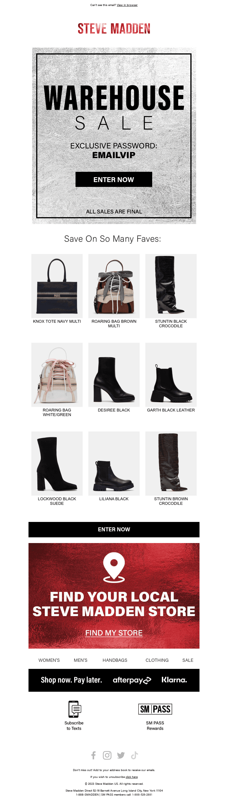 Our Biggest Sale Event