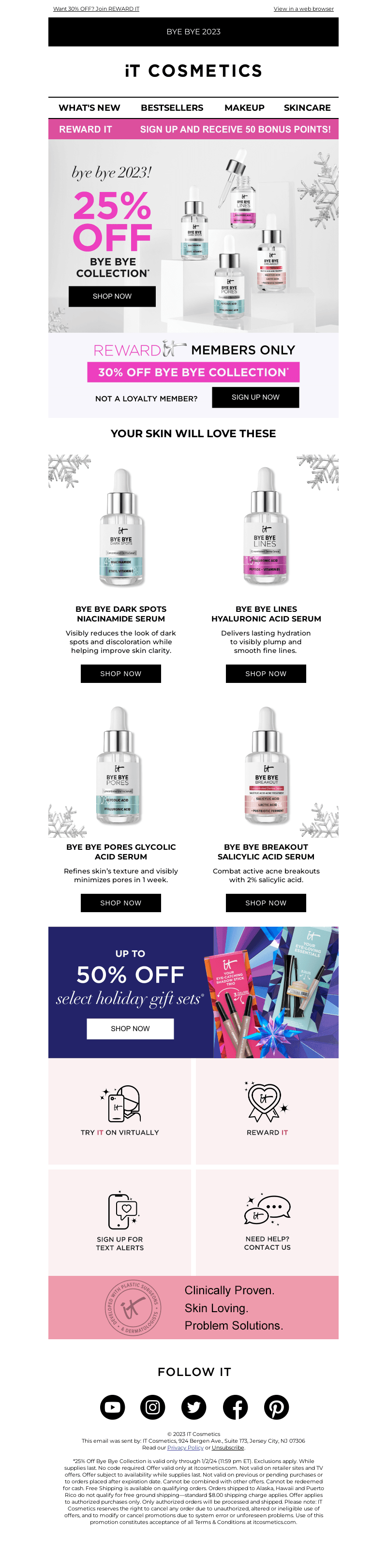 25% OFF Problem-Solving Serums