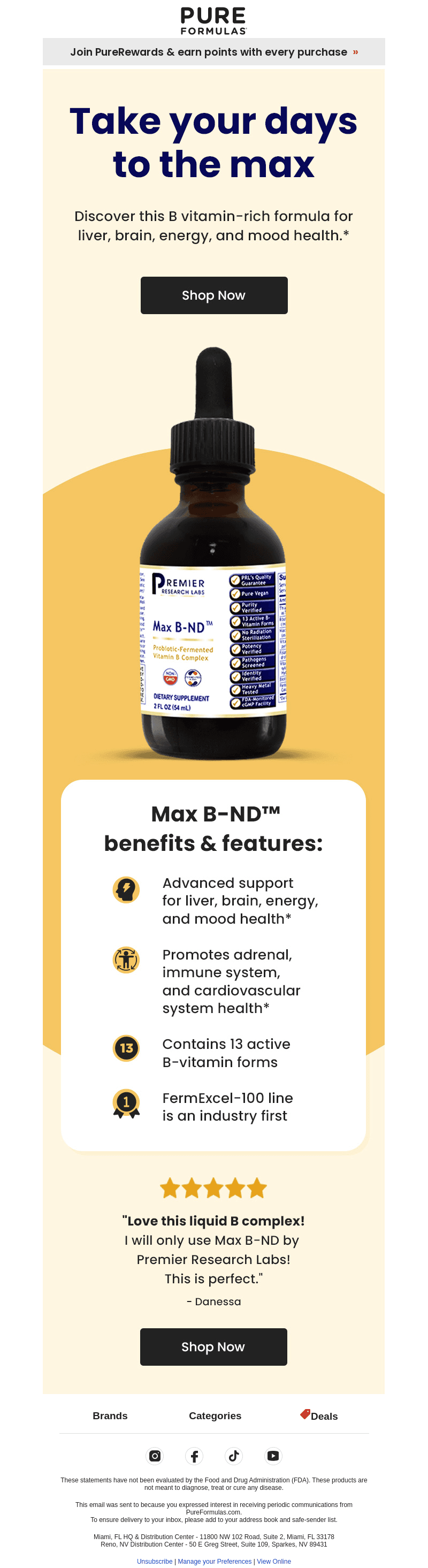 Customer top pick: B-vitamin support formula