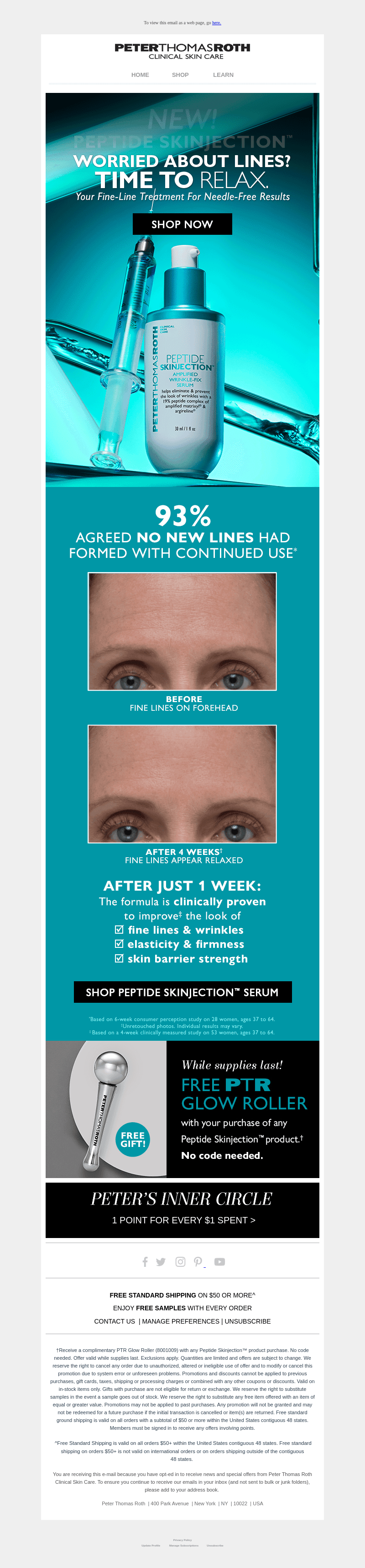 NEW Peptide Skinjection™ Amplified Wrinkle-Fix Serum