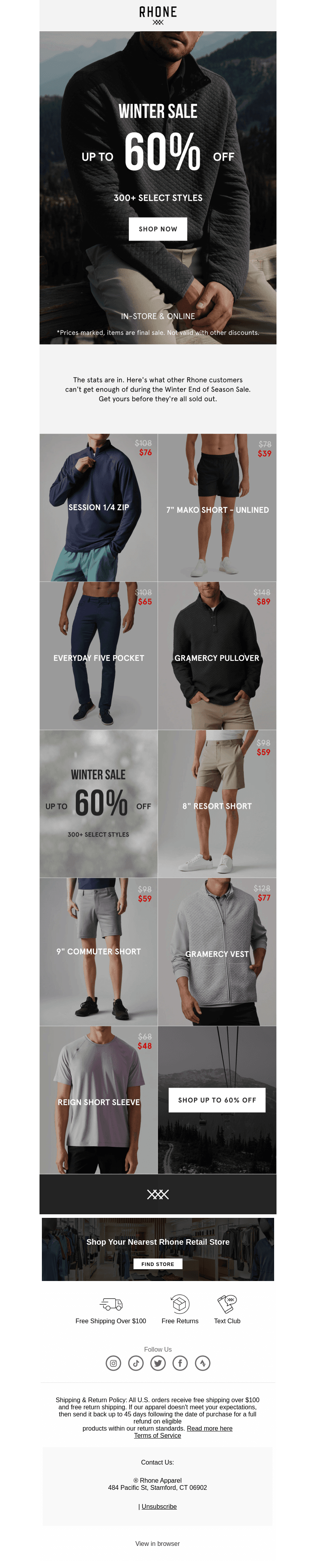 Up to 60% Off 300+ Styles