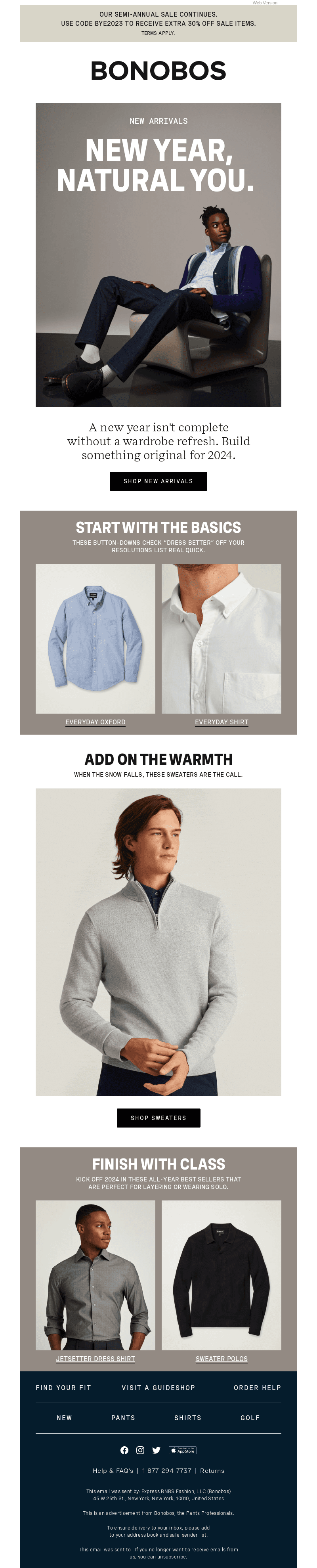 New Year, New Arrivals