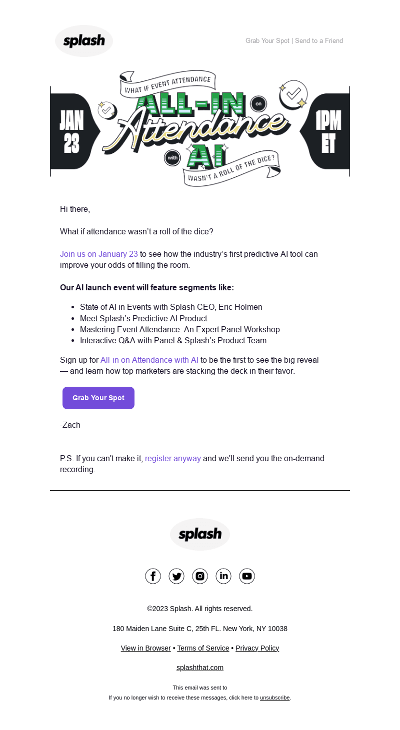 [Invite] All-in on Attendance with AI