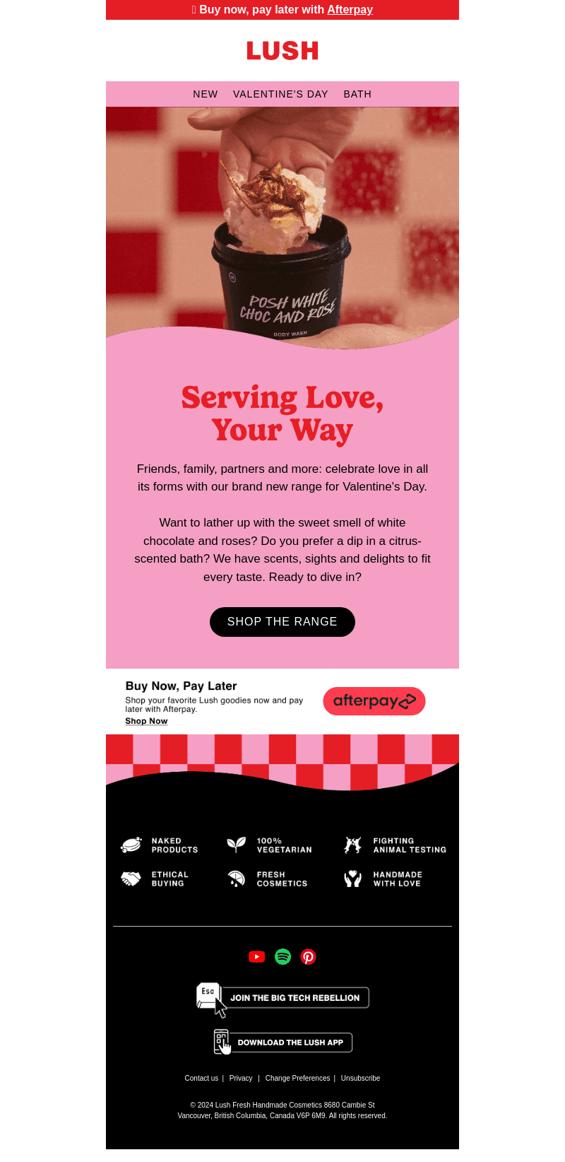 💘 Our biggest Valentine's range yet
