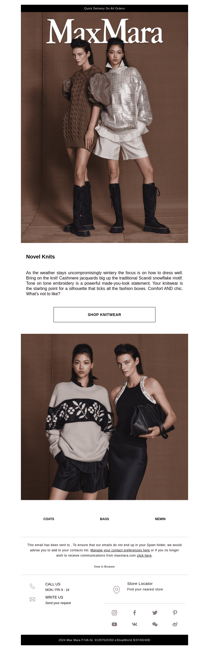 What’s new in knit?