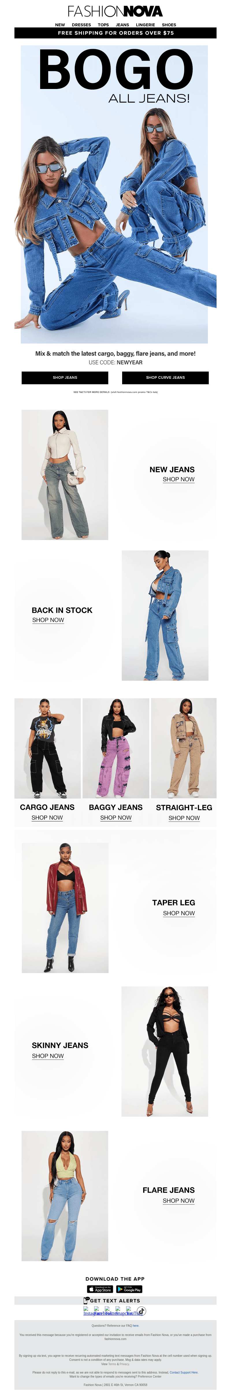 WE 💙 FREE JEANS!