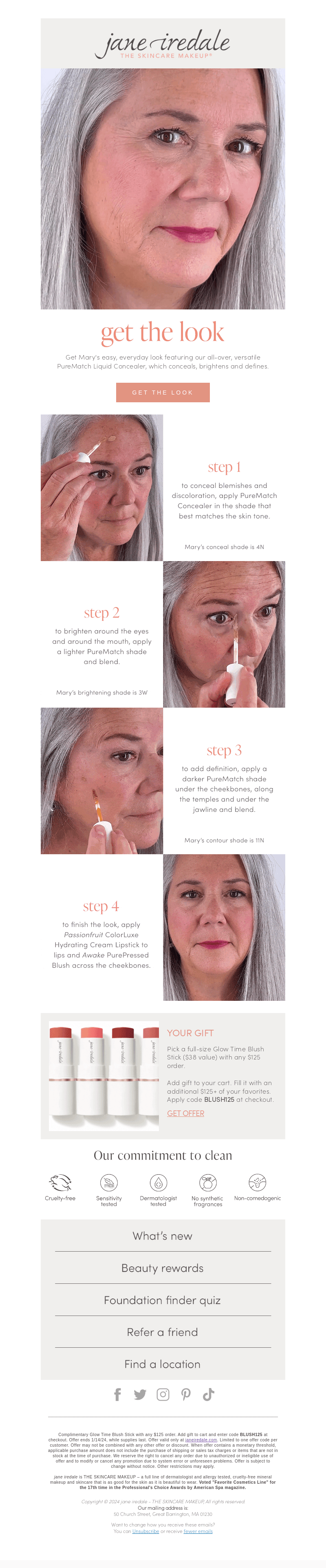 Get Mary's easy, everyday look