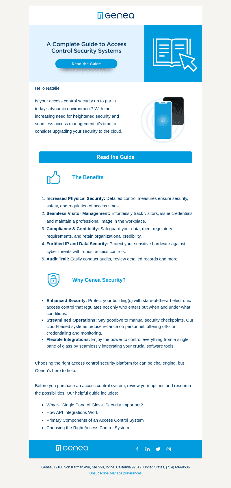 Upgrade Your Security to the Cloud: Your Guide to Access Control Systems