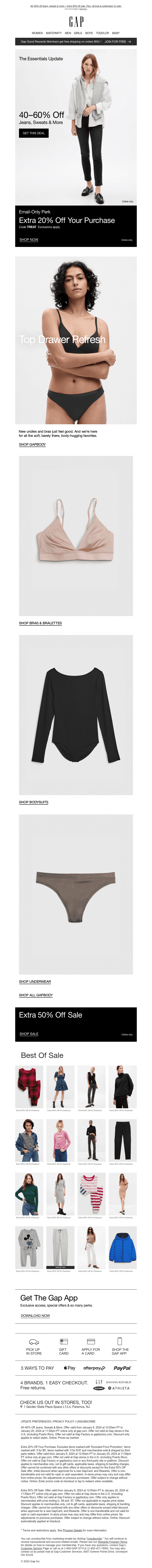 Top Drawer RESTOCK