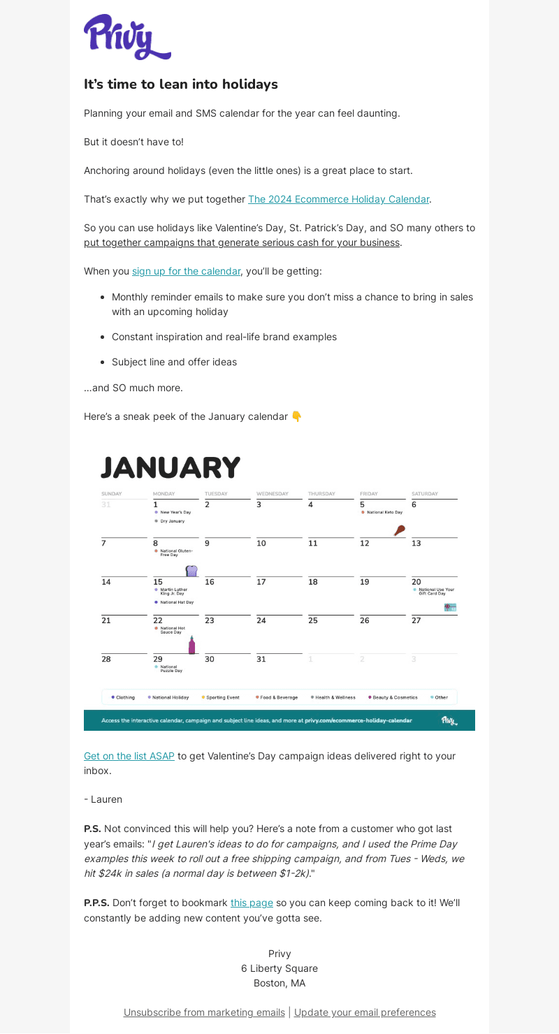 The only calendar you need is HERE 🗓️