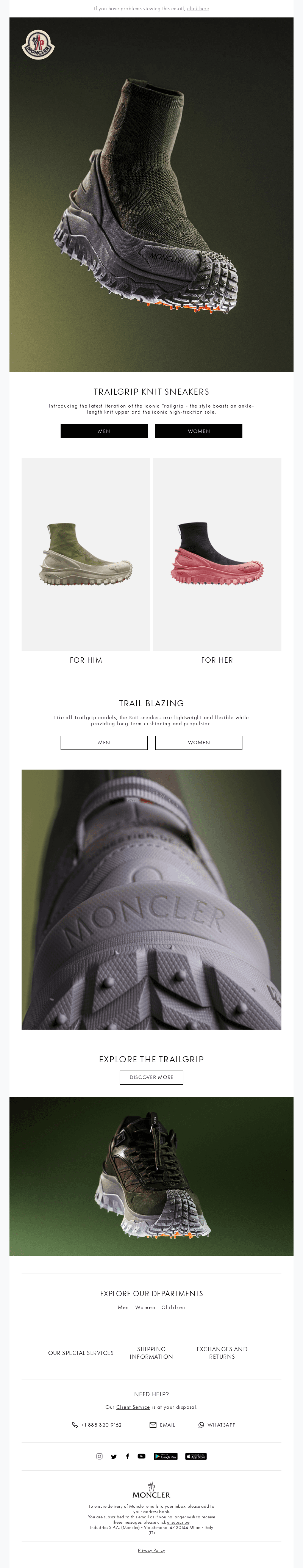 Trailgrip Knit Sneakers